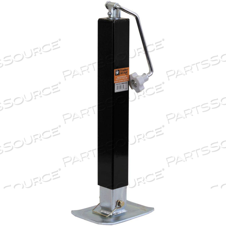 2-1/2" TOPWIND SQUARE JACK DROP LEG - 26" TRAVEL by Buyers Products