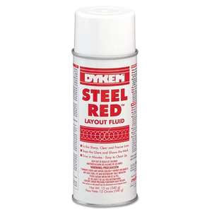 80096 ITW DYKEM STEEL RED LAYOUT FLUID,16 OZ AEROSOL by Dykem