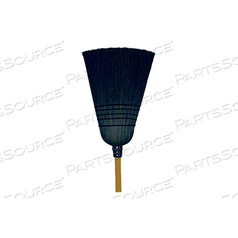 O-CEDAR COMMERCIAL WAREHOUSE BLACK CORN/RATTAN BROOM 6/CASE by Next Step Products