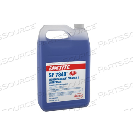 2046047 LOCTITE SF 7840 NATURAL BLUE BIODEGRADABLE CLEANER & DEGREASER 1 GAL. BOTTLE by Loctite Brand