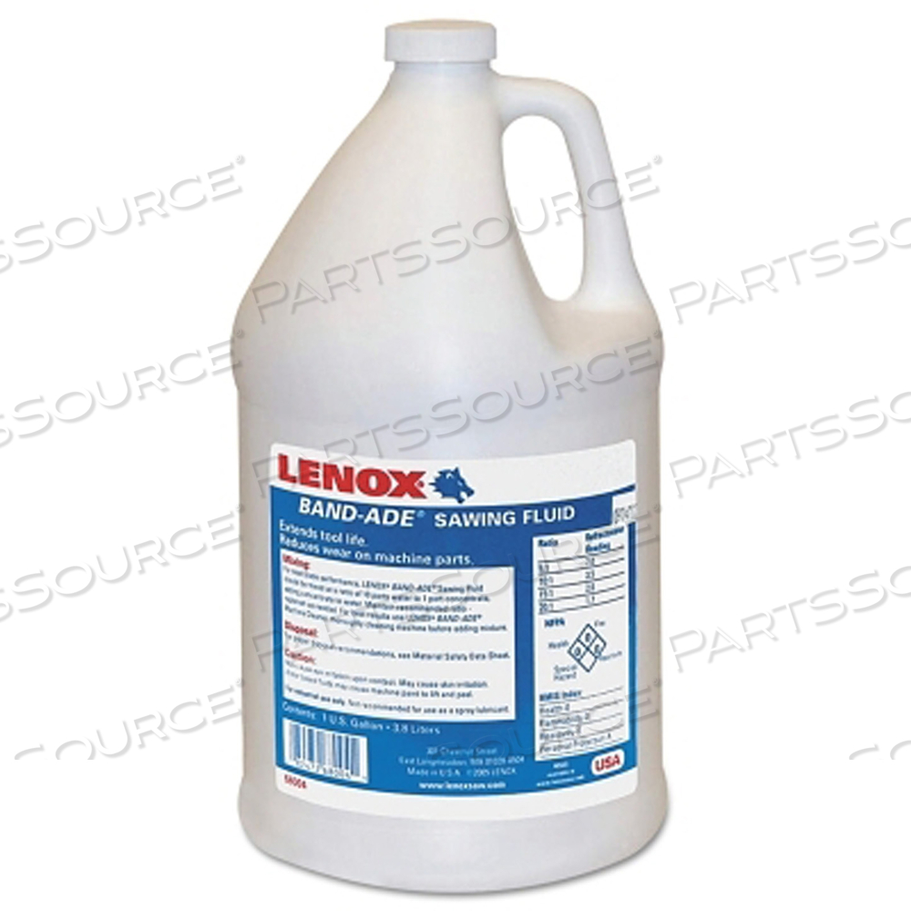 BAND-ADE SEMI-SYNTHETIC SAWING FLUID, 1 GAL, BOTTLE by Lenox