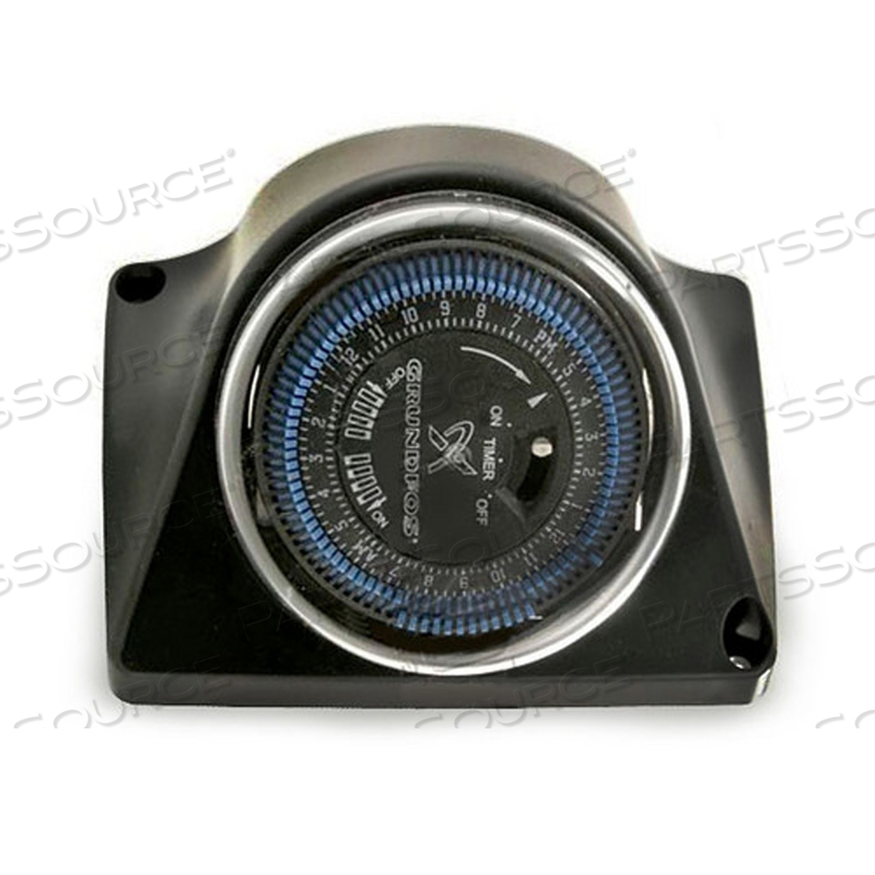 24 HOUR PROGRAMABLE CLOCK/TIMER FOR USE W/ 115V SINGLE SPEED UP PUMPS WITH DATE CODES 0528 AND AFTER by Grundfos