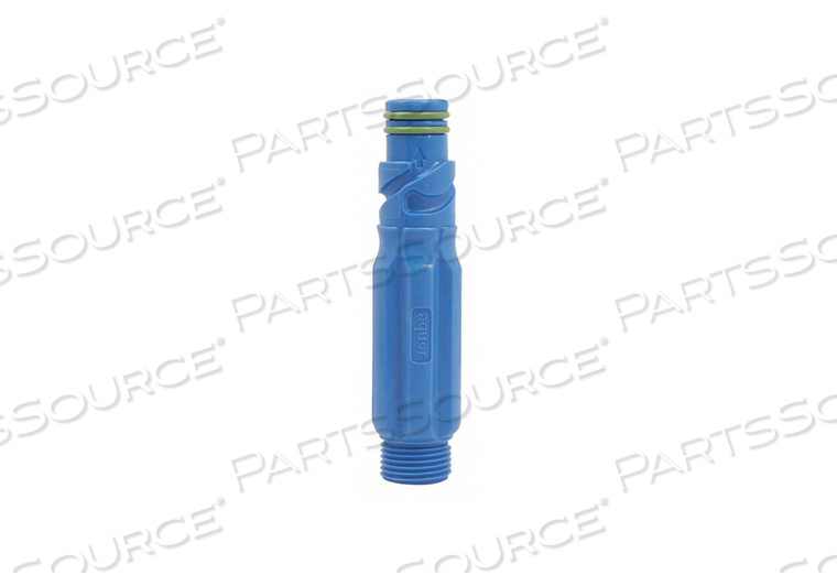 HOSE CONNECTOR ACETAL RESIN BLUE by Aquor Water Systems