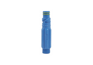 HOSE CONNECTOR ACETAL RESIN BLUE by Aquor Water Systems