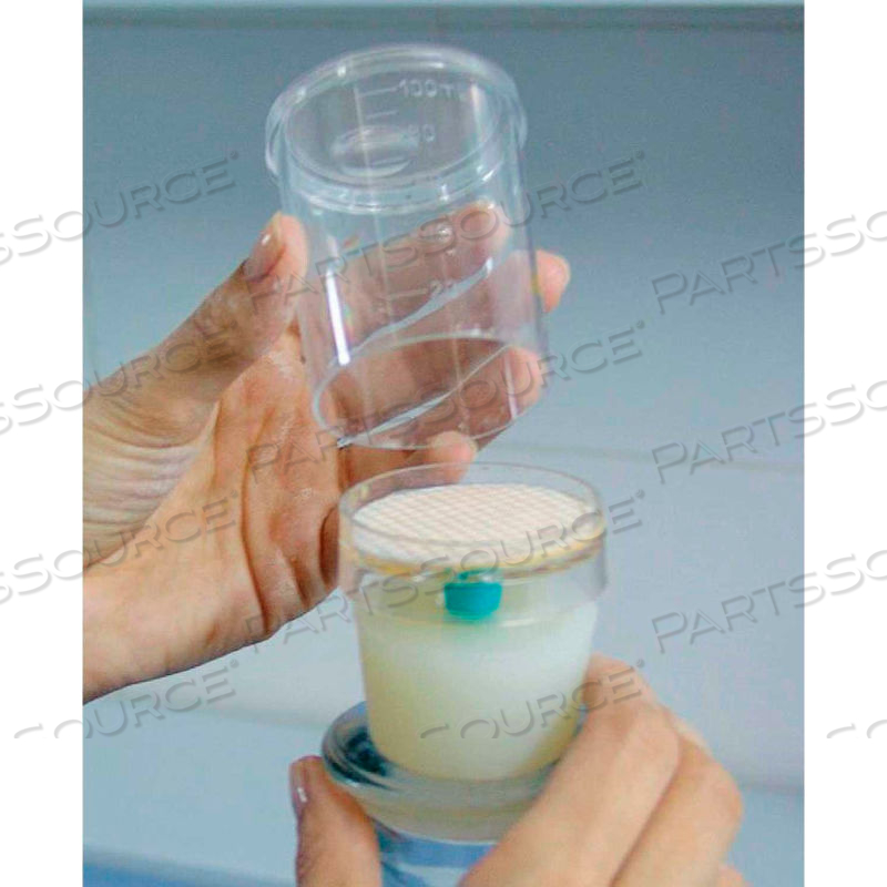 DISPOSABLE STERILE MICROBIOLOGICAL FILTRATION MONITORS, 100ML, 50/PK by Labexact DISPOSABLE STERILE MICROBIOLOGICAL FILTRATION MONITORS, 100ML, 50/PK by Labexact