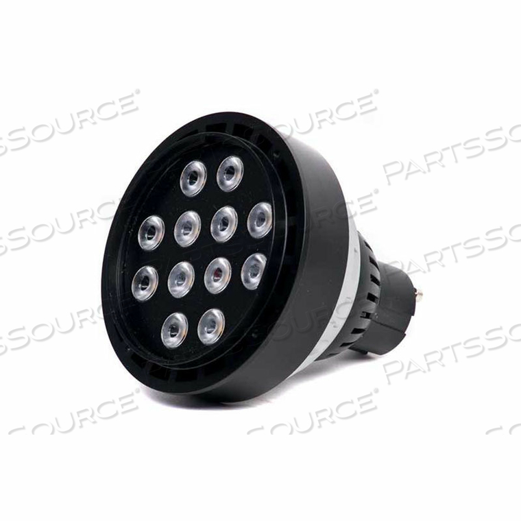 14W 12V COOL WHITE FLOOD LED UPLIGHT-HARTFORD GREEN TEXTURE 