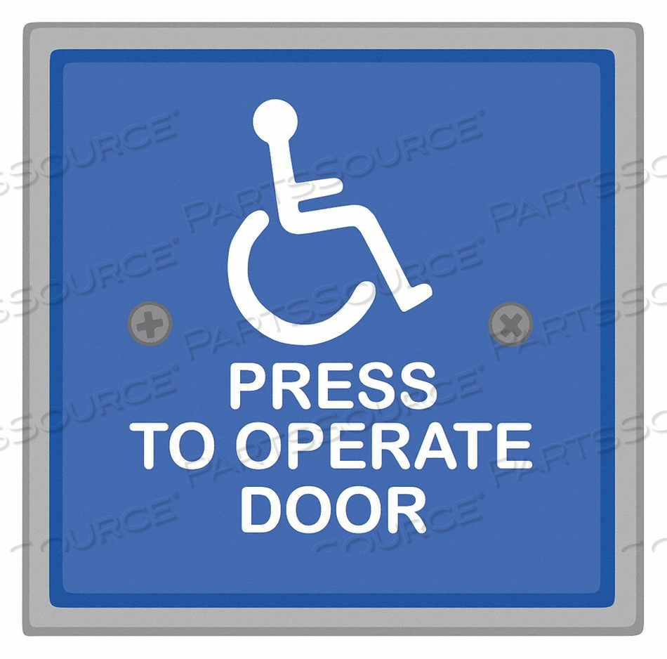 HANDICAP DOOR ACCESS SWITCH PUSH BUTTON by MS Sedco HANDICAP DOOR ACCESS SWITCH PUSH BUTTON by MS Sedco