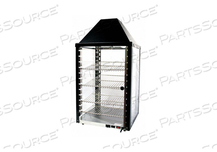 HEATED DISPLAY CASE 4 SHELF by Wisco Industries, Inc. HEATED DISPLAY CASE 4 SHELF by Wisco Industries, Inc.