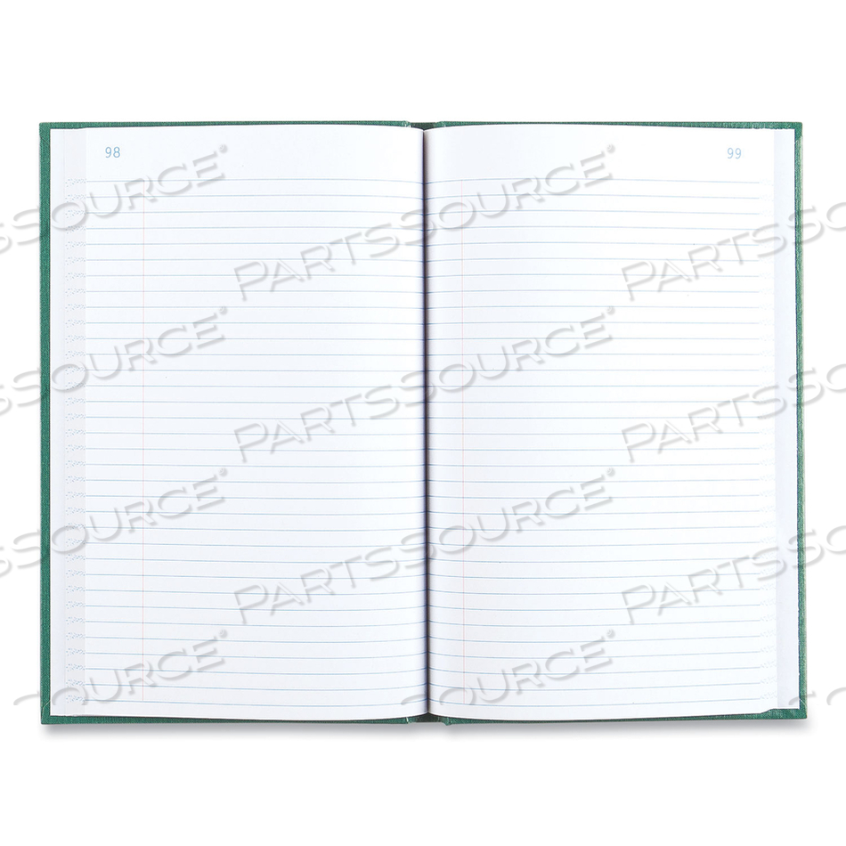 RECORD BOOK, RECORD RULED, 6-1/4" X 9-5/8", EMERALD COVER, 200 PAGES/PAD by National RECORD BOOK, RECORD RULED, 6-1/4" X 9-5/8", EMERALD COVER, 200 PAGES/PAD by National