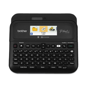 P-TOUCH PT-D610BT, LABELMAKER, B/W, THERMAL TRANSFER, 0.94 IN WIDTH, 180 X 360 DPI, UP TO 70.9 INCH/MIN, USB, BLUETOOTH, CUTTER, 7 LINE PRINTING, by Brother