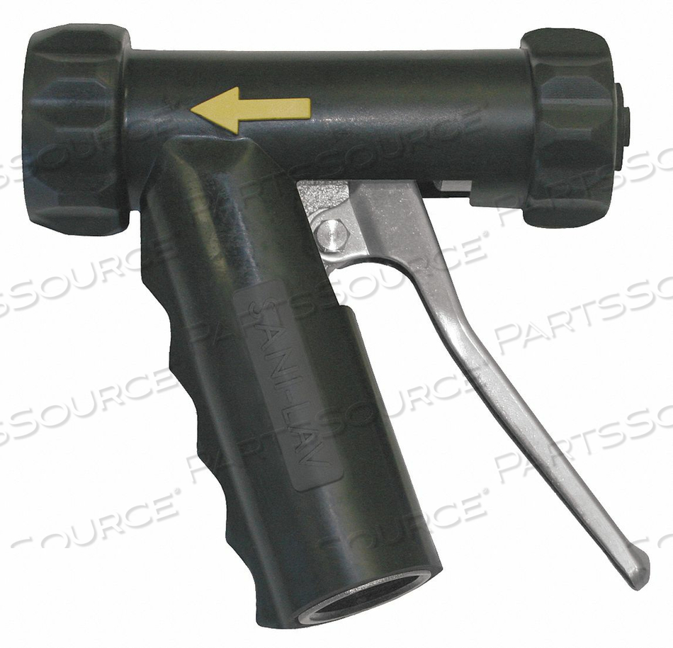 MID-SIZED ALUMINUM SPRAY NOZZLE - BLACK by Sani-Lav MID-SIZED ALUMINUM SPRAY NOZZLE - BLACK by Sani-Lav