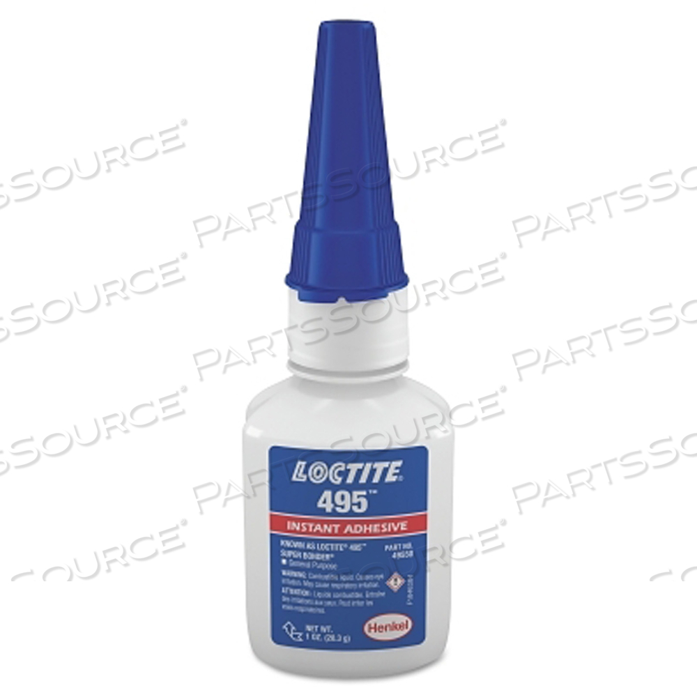 INSTANT ADHESIVE 1 OZ BOTTLE CLEAR by Loctite Brand