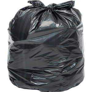 2X HEAVY DUTY BLACK TRASH BAGS - 40 TO 45 GAL, 1.7 MIL, 100 BAGS/CASE by Napco Bag And Film 2X HEAVY DUTY BLACK TRASH BAGS - 40 TO 45 GAL, 1.7 MIL, 100 BAGS/CASE by Napco Bag And Film
