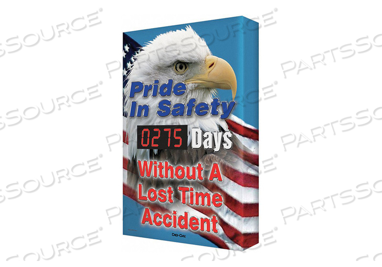 SAFETY RECORD SIGNS 29 X 20IN AL ENG by Accuform Manufacturing, Inc. SAFETY RECORD SIGNS 29 X 20IN AL ENG by Accuform Manufacturing, Inc.