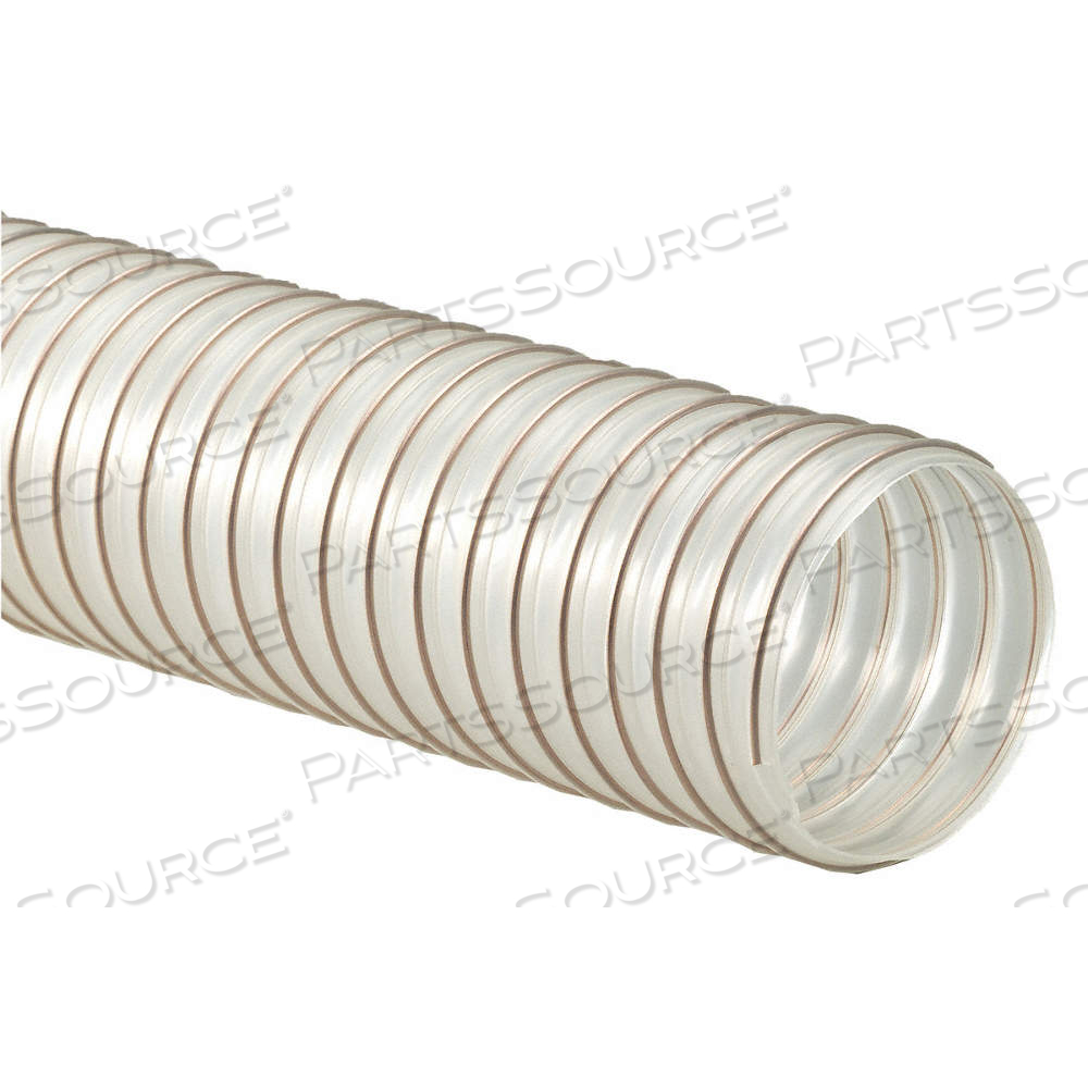 DUCTING HOSE 25 FT L CLEAR by Flexaust Co. Inc.