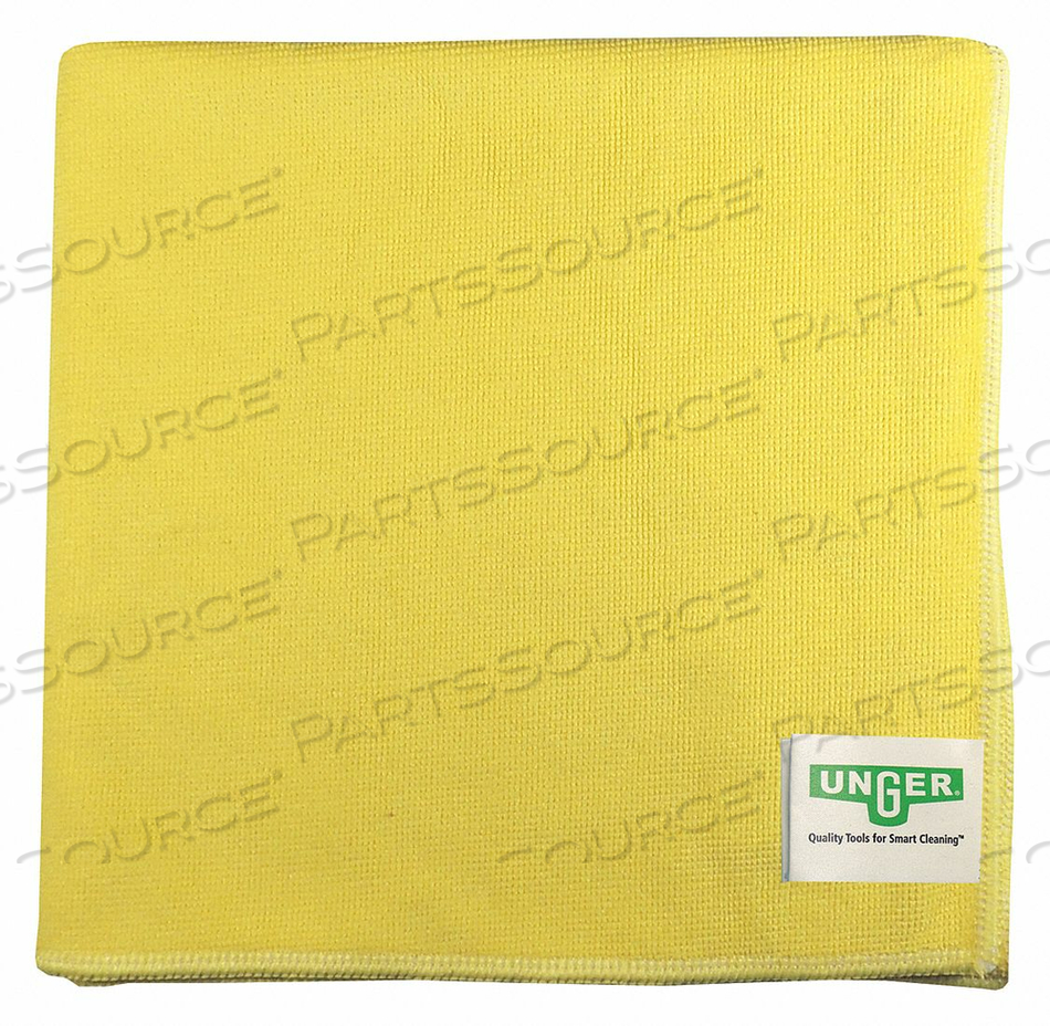 MICROFIBER CLOTH 15 X 16  1/EA by Unger