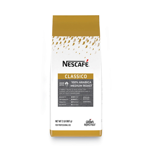 CLASSICO 100% ARABICA ROAST GROUND COFFEE, MEDIUM BLEND, 2 LB BAG, 6/CARTON by Nescafe