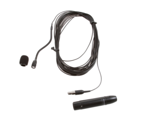 HANGING MICROPHONE, BLACK, 124.2 DB, 17 TO 50 KHZ, 11 TO 52 V, 2 MA by Shure Incorporated