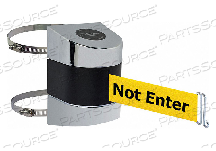 D0135 BELT BARRIER CHROME BELT COLOR YELLOW by Tensabarrier D0135 BELT BARRIER CHROME BELT COLOR YELLOW by Tensabarrier