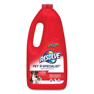 PET SPECIALIST STAIN AND ODOR REMOVER, CITRUS, 60 OZ REFILL POUR BOTTLE, 4/CARTON by Resolve