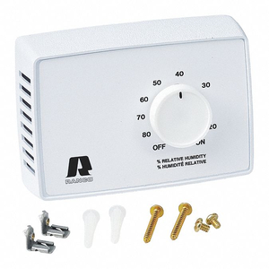 24V WHITE DEHUMIDISTAT,20/80% by Ranco