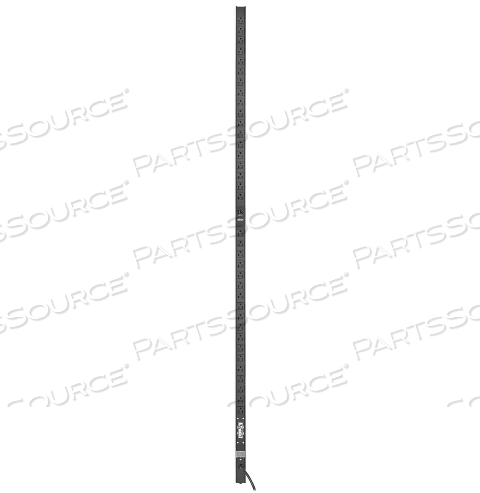 PDU METERED 120V 1.44KW 36 NEMA 5-15R 5-15P 15FT CORD 72IN 0URM by Tripp Lite
