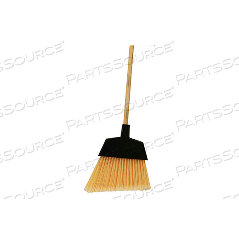 O-CEDAR COMMERCIAL MAXICLEAN LARGE ANGLE BROOM, 48" WOOD HANDLE 12/CASE by Next Step Products