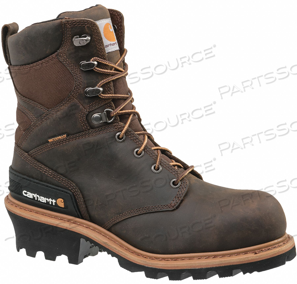 LOGGER BOOT 10-1/2 W BROWN COMPOSITE PR by Carhartt LOGGER BOOT 10-1/2 W BROWN COMPOSITE PR by Carhartt