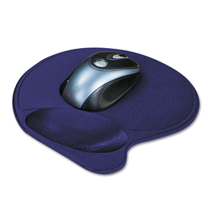 KENSINGTON WRIST PILLOW MOUSE WRIST REST - MOUSE PAD WITH WRIST PILLOW - BLUE - FOR INTERNET MOUSE, MOUSE FOR LIFE, MOUSE-IN-A-BOX, THINKING MOUSE by Kensington Computer Products