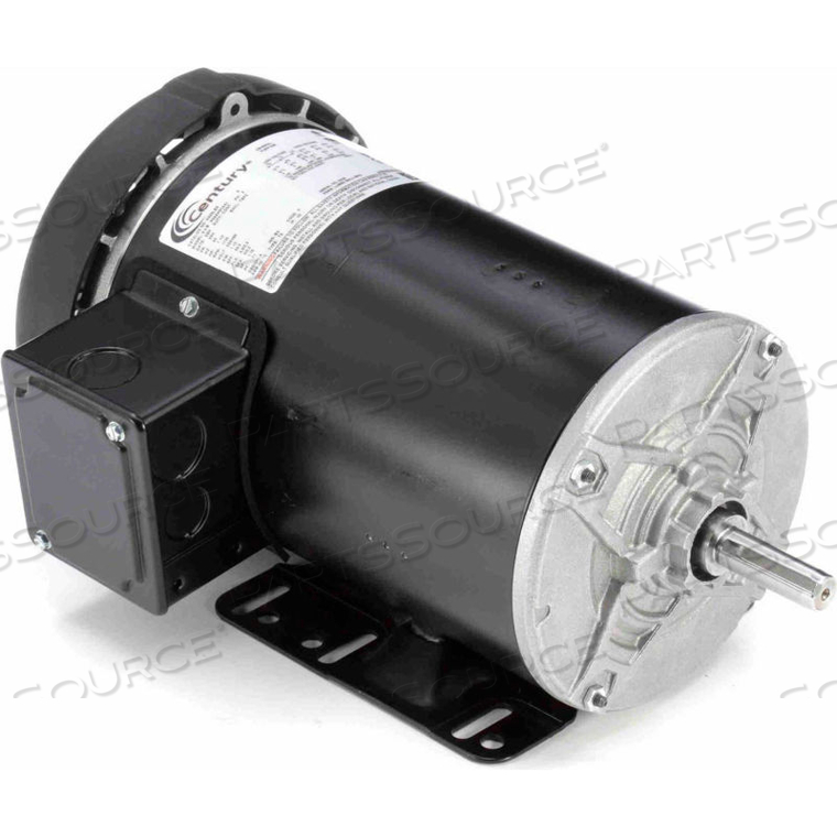 GENERAL PURPOSE THREE PHASE TEFC MOTOR, 1-1/2 HP, 1725 RPM, 230/460V, TEFC, 56H FRAME 