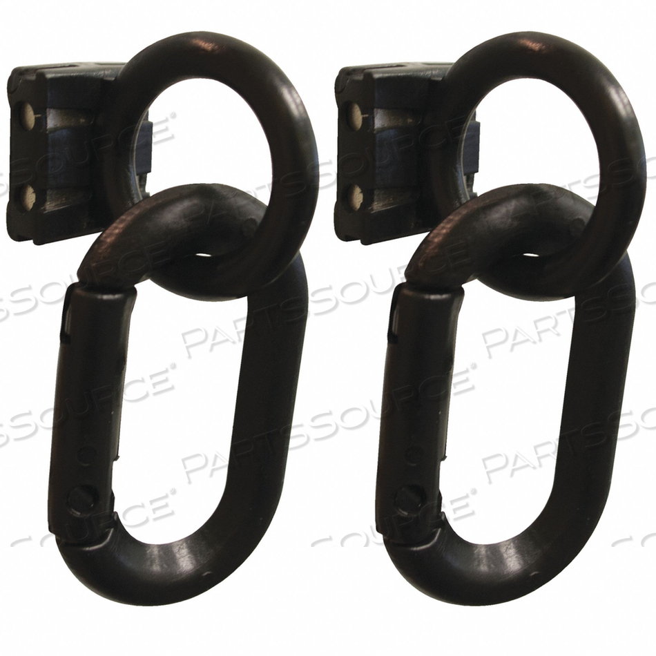 CARABINER MAGNET RING 3 BLACK PK6 by Mr. Chain CARABINER MAGNET RING 3 BLACK PK6 by Mr. Chain