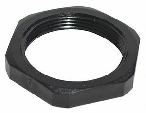 LOCK NUT 1-1/4 NPT GR PA6 NYLON PK10 by Reiku LOCK NUT 1-1/4 NPT GR PA6 NYLON PK10 by Reiku