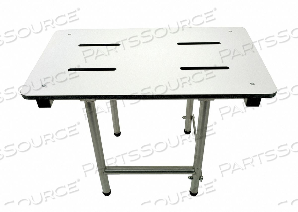 RECT. SHOWER SEAT W/LEGS WHITE 24 X 15IN by Wingits RECT. SHOWER SEAT W/LEGS WHITE 24 X 15IN by Wingits