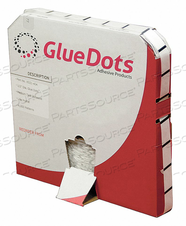 ADHESIVE DOTS PK4000 by Glue Dots ADHESIVE DOTS PK4000 by Glue Dots