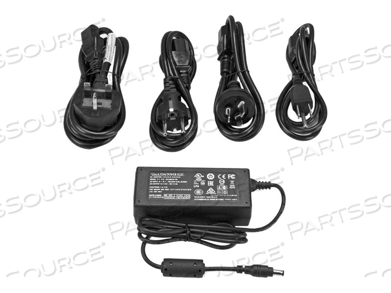REPLACEMENT DC POWER ADAPTER, 12V, 5A by StarTech.com Ltd. REPLACEMENT DC POWER ADAPTER, 12V, 5A by StarTech.com Ltd.
