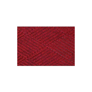 WATERHOG CLASSIC DIAMOND MAT 3/8" THICK 3' X 4' RED/BLACK by Andersen Company