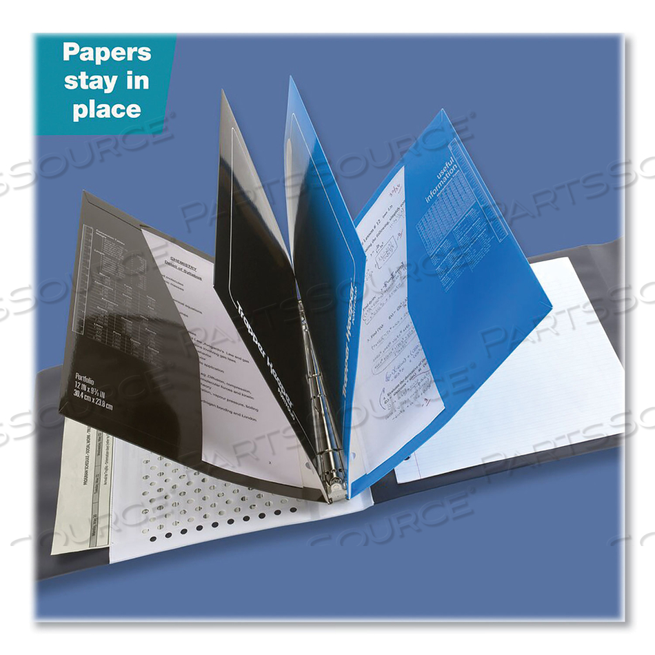 TRAPPER KEEPER 3-RING POCKET BINDER, 1" CAPACITY, 11.25 X 12.19, SHAPES by Mead TRAPPER KEEPER 3-RING POCKET BINDER, 1" CAPACITY, 11.25 X 12.19, SHAPES by Mead