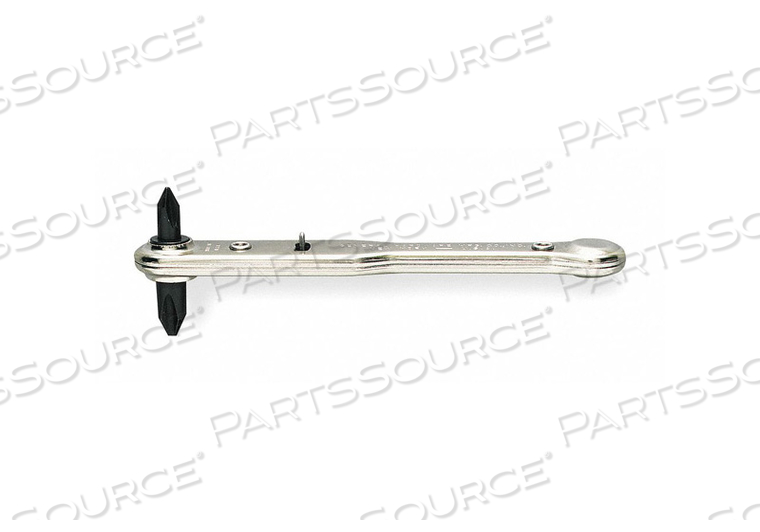 RATCHET SCREWDRIVER #1 #2 CROSSPOINT by General Tools & Instruments