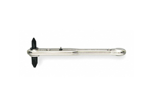 RATCHET SCREWDRIVER #1 #2 CROSSPOINT by General Tools & Instruments