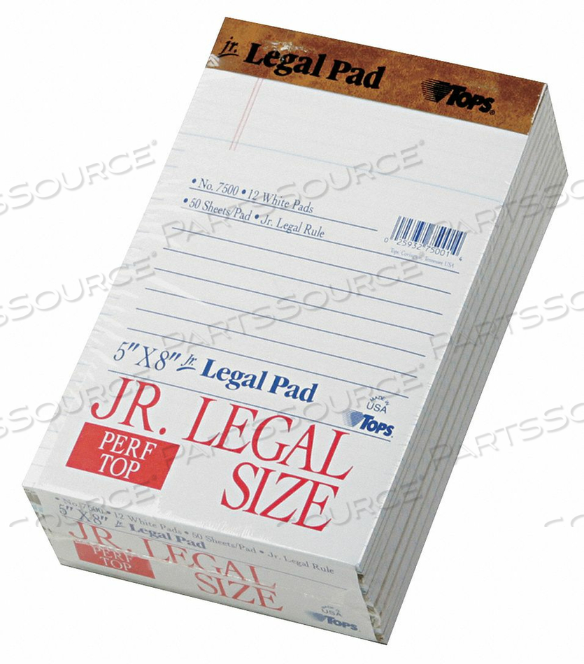 NOTEPAD NONWIREBOUND PK12 by Tops NOTEPAD NONWIREBOUND PK12 by Tops