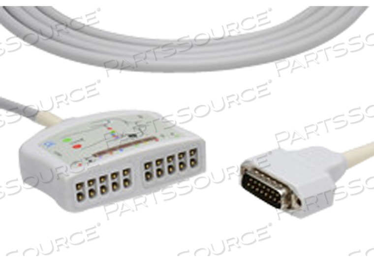 10-LEAD ECG TRUNK CABLE 10-LEAD ECG TRUNK CABLE