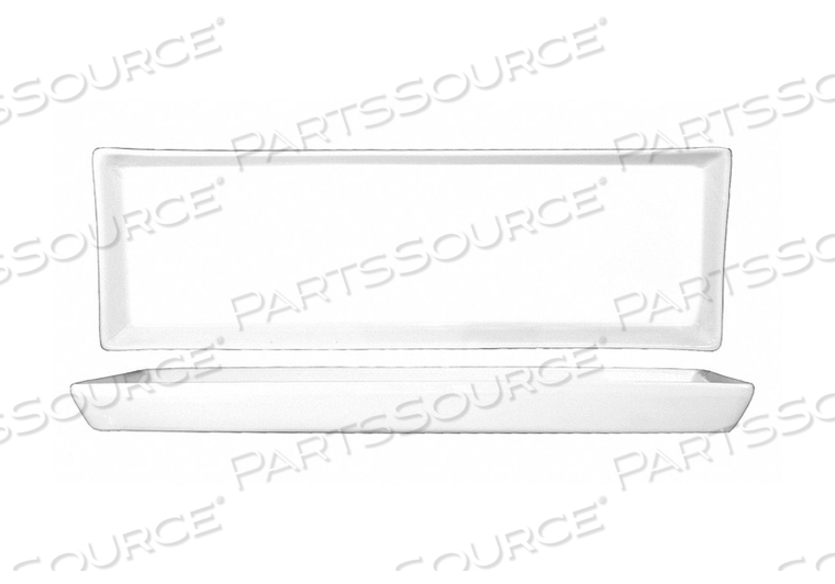 FRUIT DISH TRAY 13-1/2X4 WHITE PK12 by ITI