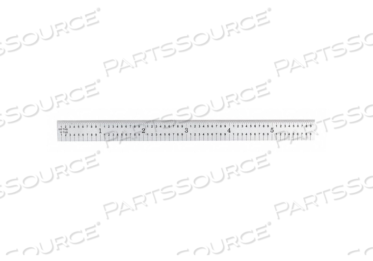 FLEXIBLE STEEL RULE 6 IN ENGINEERS by General Tools & Instruments