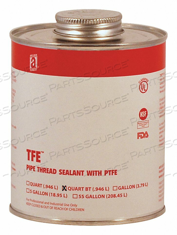 PIPE SEALANT 1 QT. WHITE 500F by Anti-Seize Technology PIPE SEALANT 1 QT. WHITE 500F by Anti-Seize Technology