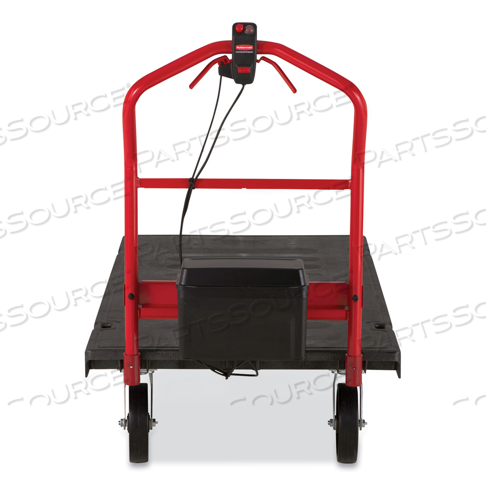 MOTORIZED KIT FOR 30" X 60" PLATFORM TRUCKS, LARGE, DC MOTOR, 60 V LITHIUM-ION BATTERY, 0.5 MPH TO 3 MPH, BLACK/RED by Rubbermaid Medical Division