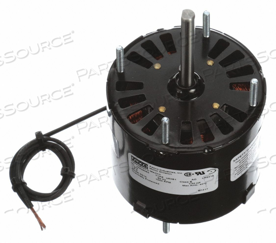 HVAC MOTOR 1/20 HP 1500 RPM 230V 3.3 by Fasco