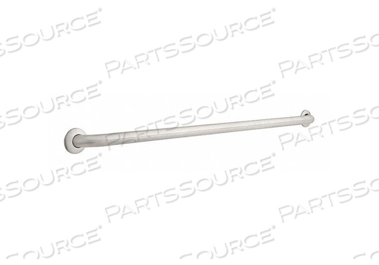 GRAB BAR SILVER 48 IN L by Franklin Brass GRAB BAR SILVER 48 IN L by Franklin Brass