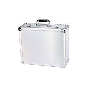 EXECUTIVE ALUMINUM STORAGE CASE - 19"L X 16"W X 7-3/8"H SILVER by T.Z. Case International Inc. EXECUTIVE ALUMINUM STORAGE CASE - 19"L X 16"W X 7-3/8"H SILVER by T.Z. Case International Inc.
