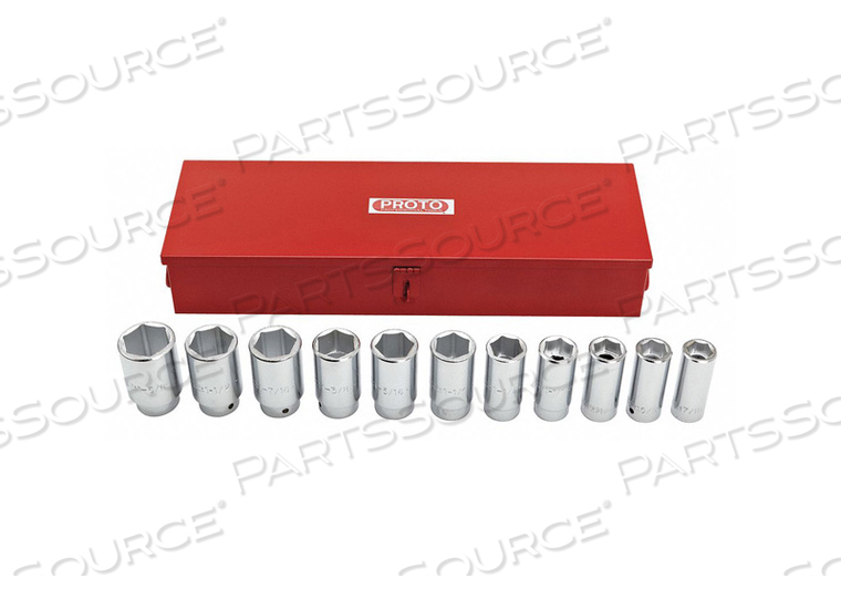 SOCKET SET SAE 3/4 IN DR 12 PC by Proto