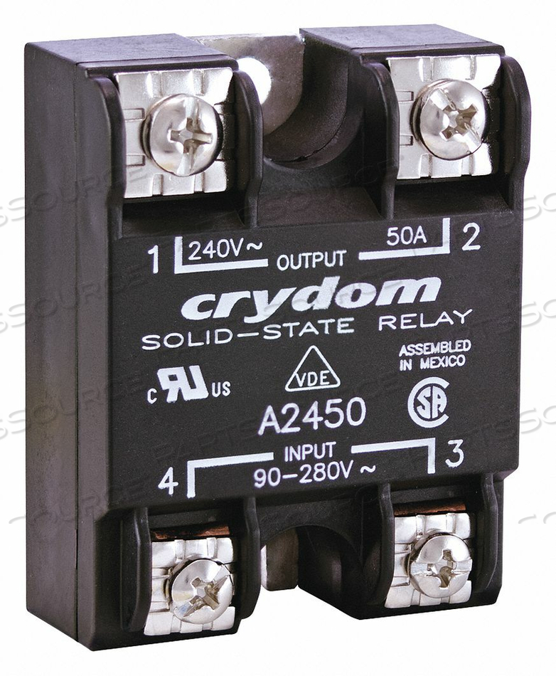 SOLID STATE RELAY IN 90 TO 280VAC 90 by CRYDOM SOLID STATE RELAY IN 90 TO 280VAC 90 by CRYDOM